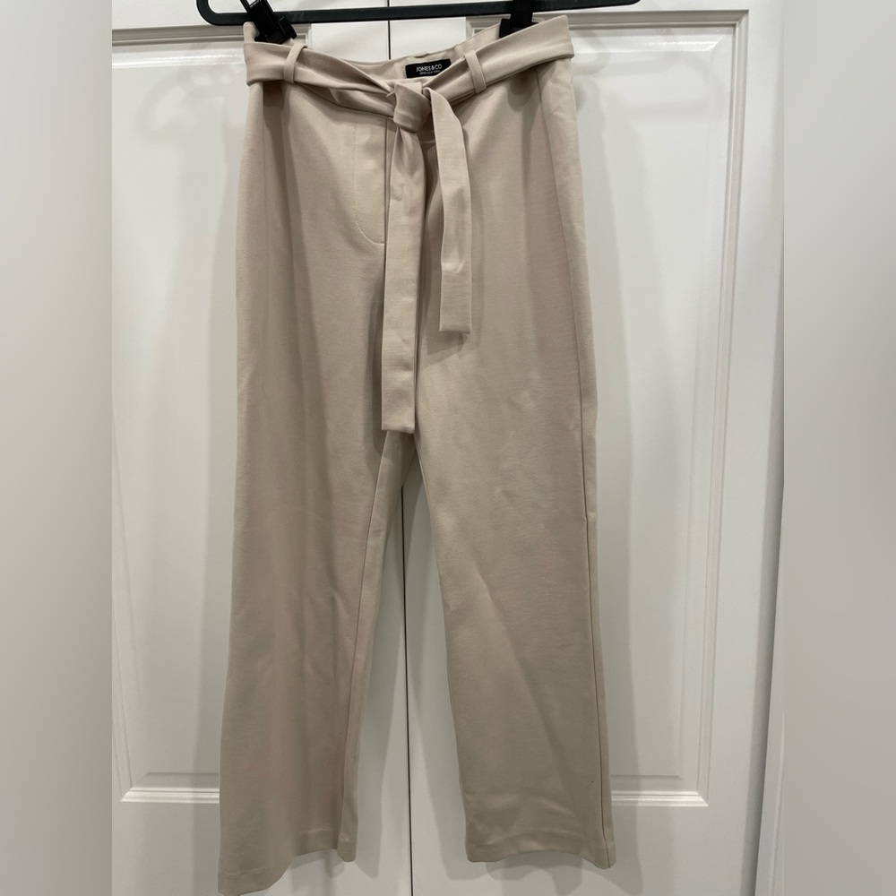 NWOT Jones & Co Jones New York wide leg ankle pants